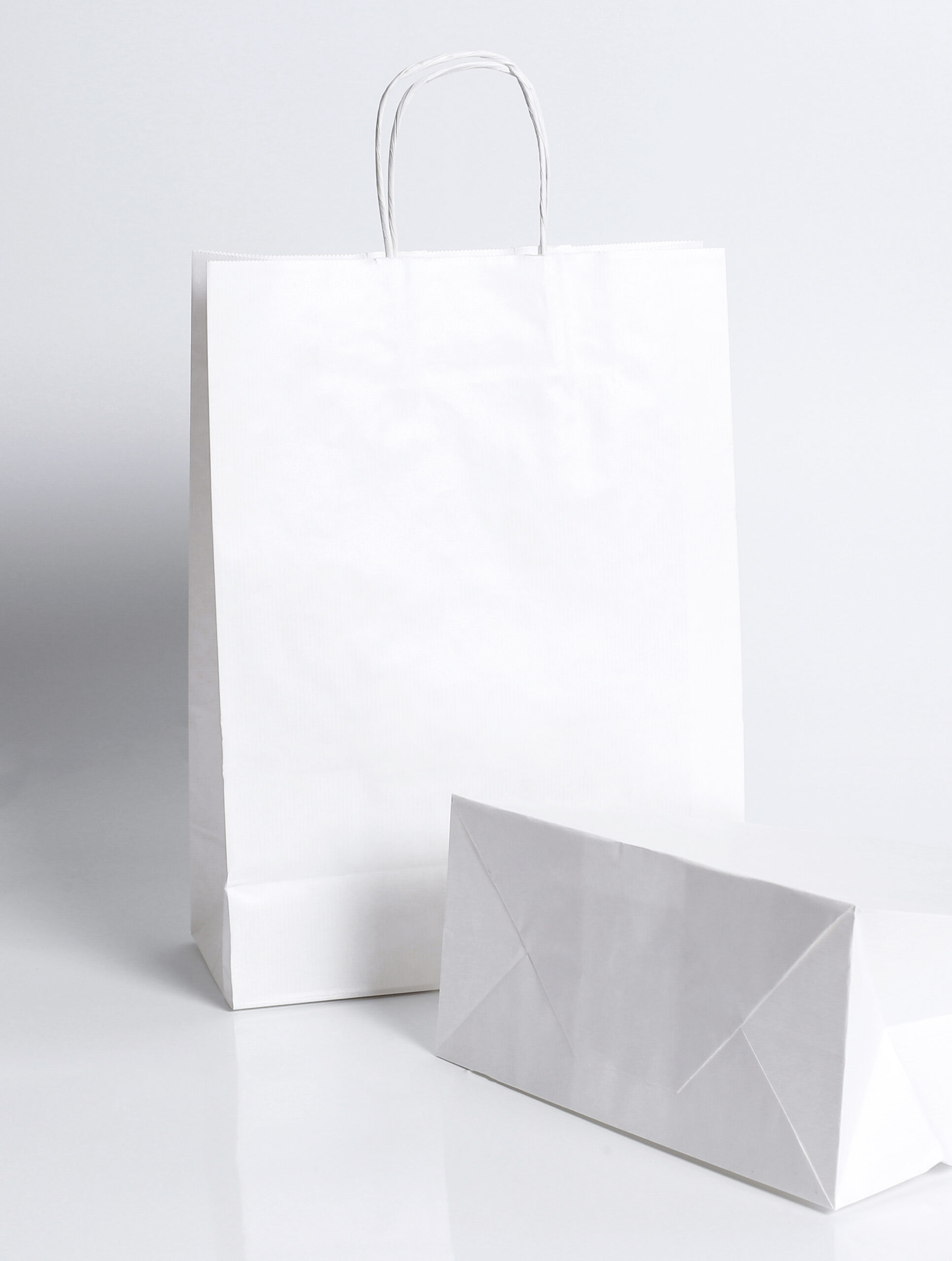 white kraft paper bags